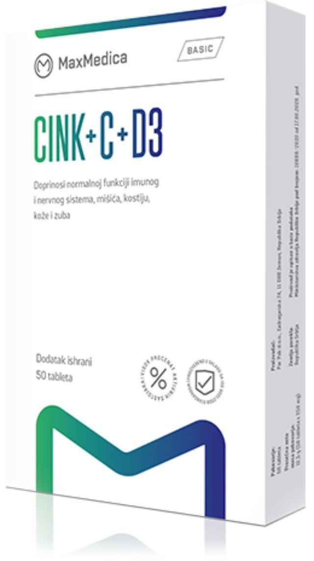 Zink + C + D3 | Basic | Max Medica Test | Nice